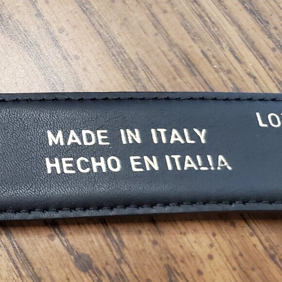 Jacqueline Ferrar Small Split Leather Belt Made in Italy - Picture 3 of 6